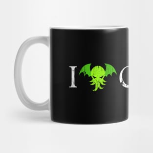 I Love Craft ✅ Cthulhu - H. P. Lovecraft Mug